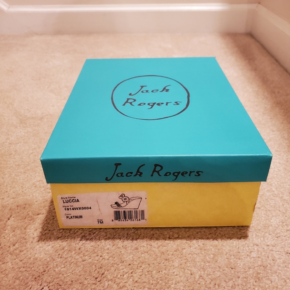 Jack Rogers Platform Sandal Storage Collector Box